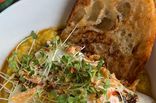 Comfort Dal with Microgreen